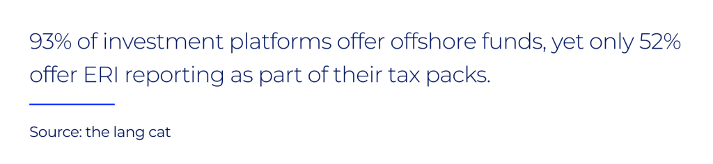 Group 25 excess reportable income; eri; uk tax; offshore funds; investment funds; raw knowledge
