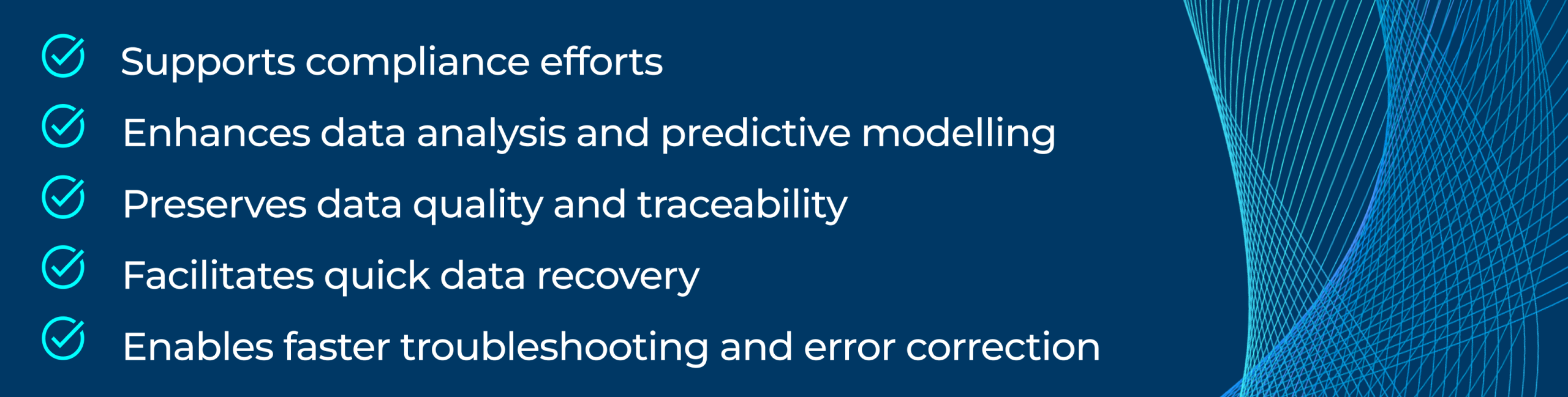 Group 40 (2) Five key benefits of time travel in the Managed Smart Data Platform, an innovative new data management platform: - Supports compliance efforts -Enhances data analysis and predictive modelling -Preserves data quality and traceability -Supports data recovery -Supports faster troubleshooting and error correction
